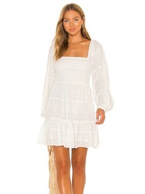 L*Space Winslet Mini Dress white size XL - NWT brand new never worn!